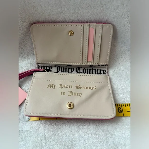 Juicy Couture Precious Moments Elongated Bifold Wallet – Juicy Pink - Picture 4 of 6